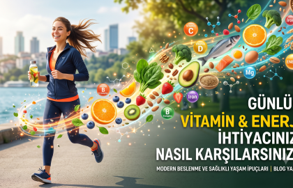 Günlük Vitamin ve Enerji İhtiyacınızı Nasıl Karşılarsınız?