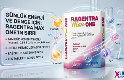 Ragentra Max One ile Kapsamlı Multivitamin ve Mineral Desteği